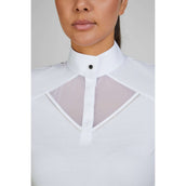 Pikeur Maglietta da Competizione Sports Pique Bianco Pikeur Maglietta da Competizione Sports Pique Bianco