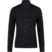 Pikeur Maglia Zip Print Selection AW26 Maniche Lunghe Nero Pikeur Maglia Zip Print Selection AW26 Maniche Lunghe Nero