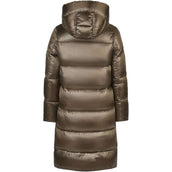 Pikeur Cappotto Lungo Quiltes AW25 Slate Brown Pikeur Cappotto Lungo Quiltes AW25 Slate Brown