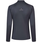 Pikeur Shirt Roll Neck Athleisure AW25 Graphite Blue Pikeur Shirt Roll Neck Athleisure AW25 Graphite Blue