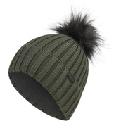Pikeur Beanie Pompom Sports AW25 Deep Khaki Pikeur Beanie Pompom Sports AW25 Deep Khaki