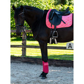 PS of Sweden Bende Velvet Monogram Scarlet Pink PS of Sweden Bende Velvet Monogram Scarlet Pink