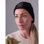 PS of Sweden Beanie Lou Felt Monogram Nero PS of Sweden Beanie Lou Felt Monogram Nero