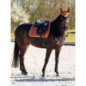 PS of Sweden Sottosella Vintage Monogram Dressage Marrone Castagno PS of Sweden Sottosella Vintage Monogram Dressage Marrone Castagno