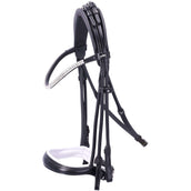 Schockemöhle Briglia Doppia SP Isabell Werth Bella Rose Nero Bianco Argento Schockemöhle Briglia Doppia SP Isabell Werth Bella Rose Nero Bianco Argento