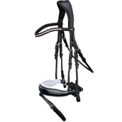 Schockemöhle Briglia Malibu Nero/Vernice/Bianco/Argento Schockemöhle Briglia Malibu Nero/Vernice/Bianco/Argento