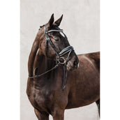 Schockemöhle Briglia Malibu Nero/Vernice/Bianco/Argento Schockemöhle Briglia Malibu Nero/Vernice/Bianco/Argento