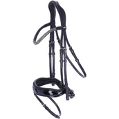 Schockemöhle Briglia Valencia Nero/Vernice/Argento Schockemöhle Briglia Valencia Nero/Vernice/Argento