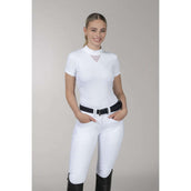 Schockemöhle Maglietta da Competizione Lea Optical White Schockemöhle Maglietta da Competizione Lea Optical White