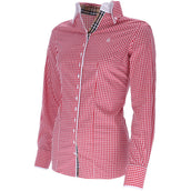 Schockemöhle Blusa FDL Eleonora London B Bianco/Rosso Schockemöhle Blusa FDL Eleonora London B Bianco/Rosso