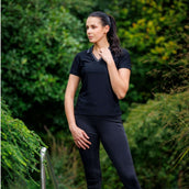 Schockemöhle Poloshirt SPMiley Style Nero Schockemöhle Poloshirt SPMiley Style Nero