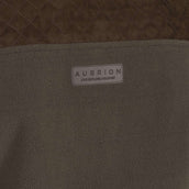 Aubrion by Shires Felpa con cappuccio e zip Heritage Fleece Oliva scura Aubrion by Shires Felpa con cappuccio e zip Heritage Fleece Oliva scura