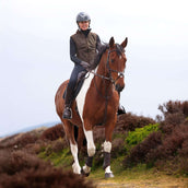 Aubrion by Shires Gilet Heritage Fleece Oliva scura Aubrion by Shires Gilet Heritage Fleece Oliva scura