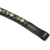 Velociti by Shires Frontalino GARA Green Diamante L'Avana Velociti by Shires Frontalino GARA Green Diamante L'Avana