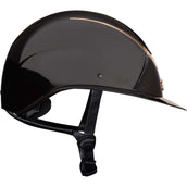 Karben by Shires Casco da equitazione Alina Ellipse Nero/Oro rosa Karben by Shires Casco da equitazione Alina Ellipse Nero/Oro rosa