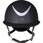 Karben by Shires Casco da equitazione Elisa Ellipse Nero Argento Karben by Shires Casco da equitazione Elisa Ellipse Nero Argento