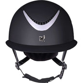 Karben by Shires Casco da equitazione Elisa Ellipse Nero Argento Karben by Shires Casco da equitazione Elisa Ellipse Nero Argento