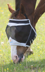 Shires Maschera per Mosche Nero Shires Maschera per Mosche Nero