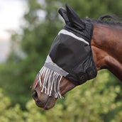 FlyGuard Maschera per Mosche Pro Fine Mesh con Orecchie e Frange Jet FlyGuard Maschera per Mosche Pro Fine Mesh con Orecchie e Frange Jet