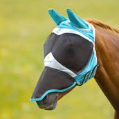 Shires Maschera Antimosche con Orecchie e Naso Teal Shires Maschera Antimosche con Orecchie e Naso Teal