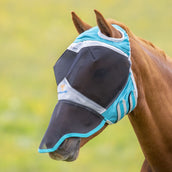 Shires Maschera Antimosche Oor Gaten & Neus Mesh Teal Shires Maschera Antimosche Oor Gaten & Neus Mesh Teal