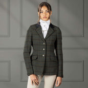 Aubrion by Shires Giacca da Competizione Saratoga Verde Scuro Check Aubrion by Shires Giacca da Competizione Saratoga Verde Scuro Check