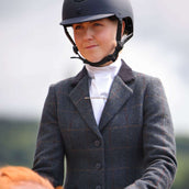 Aubrion by Shires Giacca da Competizione Saratoga Juniper Navy Check Aubrion by Shires Giacca da Competizione Saratoga Juniper Navy Check