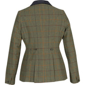 Aubrion by Shires Giacca da Competizione Saratoga Rosso/Giallo/Blu Check Aubrion by Shires Giacca da Competizione Saratoga Rosso/Giallo/Blu Check