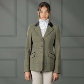Aubrion by Shires Giacca da Competizione Saratoga Rosso/Giallo/Blu Check Aubrion by Shires Giacca da Competizione Saratoga Rosso/Giallo/Blu Check