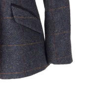 Aubrion by Shires Giacca da Competizione Saratoga Bambini Juniper Navy Check Aubrion by Shires Giacca da Competizione Saratoga Bambini Juniper Navy Check