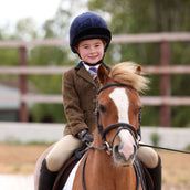 Aubrion by Shires Giacca da Competizione Saratoga Bambini Ruggine Check Aubrion by Shires Giacca da Competizione Saratoga Bambini Ruggine Check