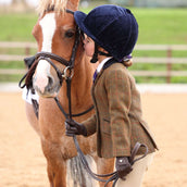 Aubrion by Shires Giacca da Competizione Saratoga Bambini Ruggine Check Aubrion by Shires Giacca da Competizione Saratoga Bambini Ruggine Check