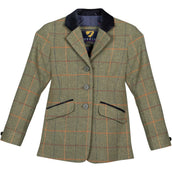 Aubrion by Shires Giacca da Competizione Saratoga Bambini Rosso/Giallo/Blu Check Aubrion by Shires Giacca da Competizione Saratoga Bambini Rosso/Giallo/Blu Check
