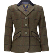 Aubrion by Shires Giacca da Competizione Saratoga Bambini Spruce Verde Check Aubrion by Shires Giacca da Competizione Saratoga Bambini Spruce Verde Check