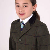 Aubrion by Shires Giacca da Competizione Saratoga Bambini Spruce Verde Check Aubrion by Shires Giacca da Competizione Saratoga Bambini Spruce Verde Check