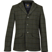 Aubrion by Shires Giacca da Competizione Saratoga Uomini Verde Scuro Check Aubrion by Shires Giacca da Competizione Saratoga Uomini Verde Scuro Check