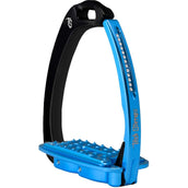 Tech Stirrups Staffe Venice Sloped Evo Swarovski Nero/Blu Tech Stirrups Staffe Venice Sloped Evo Swarovski Nero/Blu