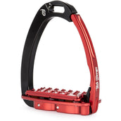 Tech Stirrups Staffe Venice Plus EVO Nero/Rosso Tech Stirrups Staffe Venice Plus EVO Nero/Rosso