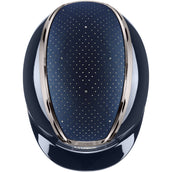 Uvex Cappellino Exxeed Glow Blu marino/nero Uvex Cappellino Exxeed Glow Blu marino/nero