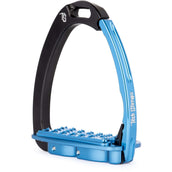 Tech Stirrups Staffe Venice Sloped EVO Nero/Blu Tech Stirrups Staffe Venice Sloped EVO Nero/Blu
