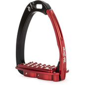 Tech Stirrups Staffe Venice Sloped EVO Nero/Rosso Tech Stirrups Staffe Venice Sloped EVO Nero/Rosso