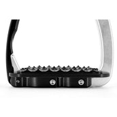 Tech Stirrups Staffe Venice Sloped EVO Nero/Blu Tech Stirrups Staffe Venice Sloped EVO Nero/Blu