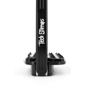 Tech Stirrups Staffe Venice Sloped EVO Nero/Blu Tech Stirrups Staffe Venice Sloped EVO Nero/Blu