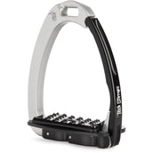 Tech Stirrups Staffe Venice Sloped EVO Argento/Nero Tech Stirrups Staffe Venice Sloped EVO Argento/Nero