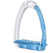 Tech Stirrups Staffe Venice Sloped EVO Argento/Blu Tech Stirrups Staffe Venice Sloped EVO Argento/Blu