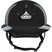 Veredus Casco da equitazione Vita Visiera Larga Lacca Nera Veredus Casco da equitazione Vita Visiera Larga Lacca Nera