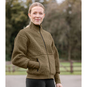 ELT Felpa con cappuccio e zip Riverside Fleece Khaki Green ELT Felpa con cappuccio e zip Riverside Fleece Khaki Green