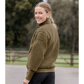 ELT Felpa con cappuccio e zip Riverside Fleece Khaki Green ELT Felpa con cappuccio e zip Riverside Fleece Khaki Green