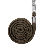 Waldhausen Corda per cavezza Economic con Gancio di Panico Verde/Marrone Waldhausen Corda per cavezza Economic con Gancio di Panico Verde/Marrone