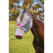 WeatherBeeta Maschera per Mosche ComFiTec Deluxe Durable Mesh con Orecchie e Naso Grigio/Viola WeatherBeeta Maschera per Mosche ComFiTec Deluxe Durable Mesh con Orecchie e Naso Grigio/Viola
